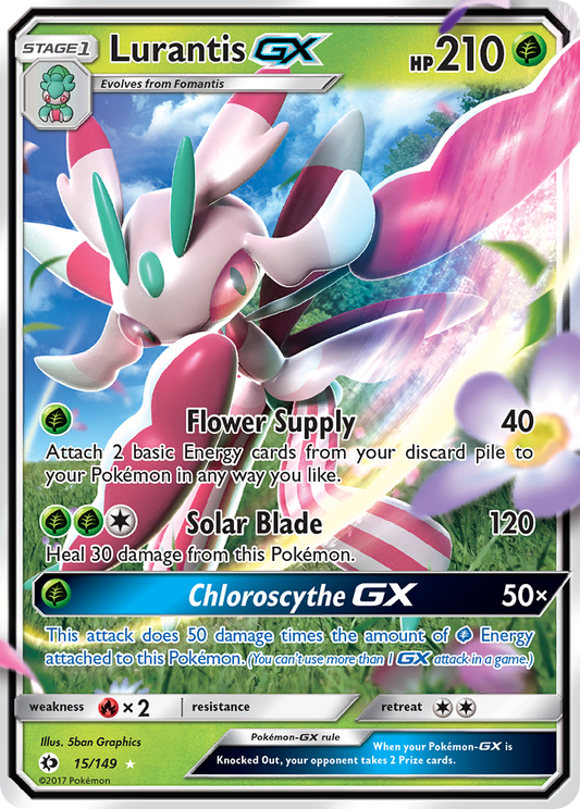 Lurantis GX - Sun & Moon (Ultra Rare) [SUM-15]