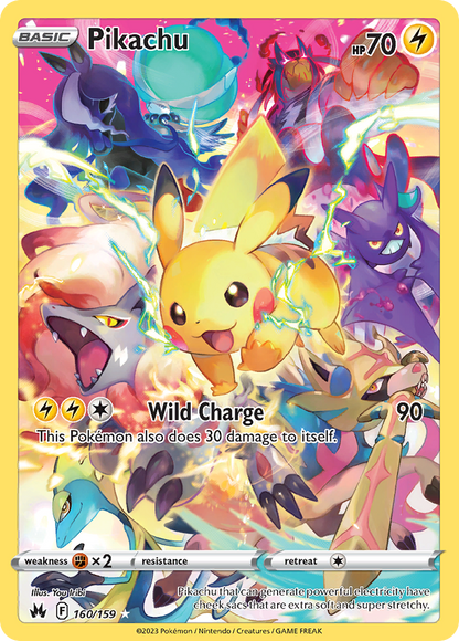 Pikachu - Crown Zenith (Secret Rare) [CRZ-160]