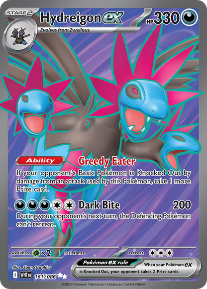 Hydreigon ex - White Flare (Ultra Rare) [WHT-161]