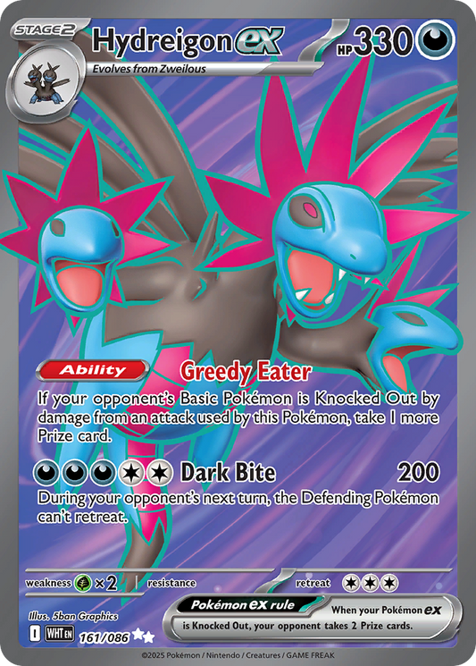 Hydreigon ex - White Flare (Ultra Rare) [WHT-161]