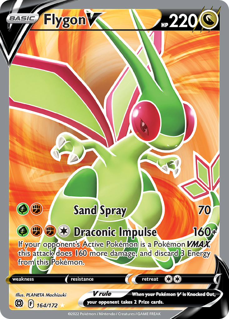 Flygon V - Brilliant Stars (Ultra Rare) [BRS-164]