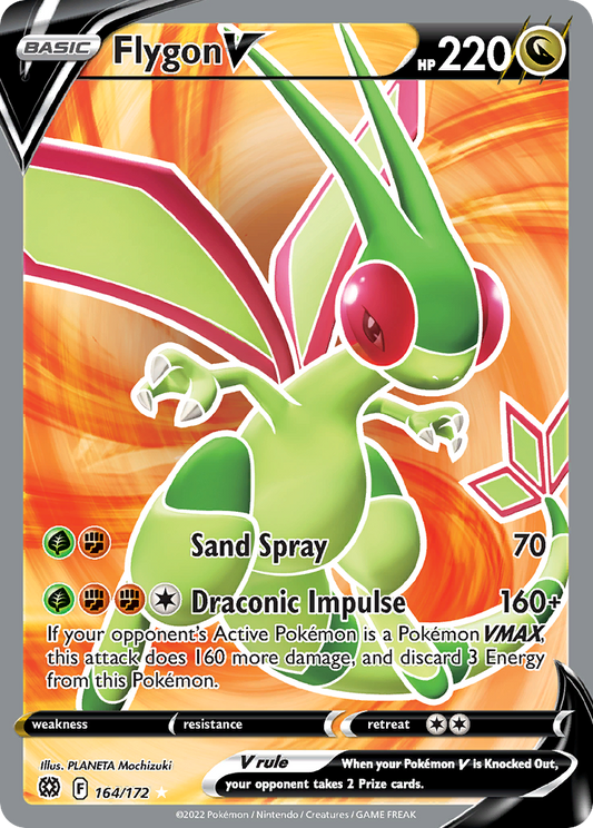 Flygon V - Brilliant Stars (Ultra Rare) [BRS-164]