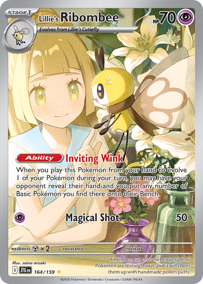 Lillie's Ribombee - Journey Together (Illustration Rare) [JTG-164]