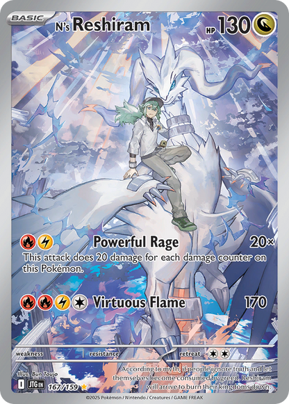 N's Reshiram - Journey Together (Illustration Rare) [JTG-167]