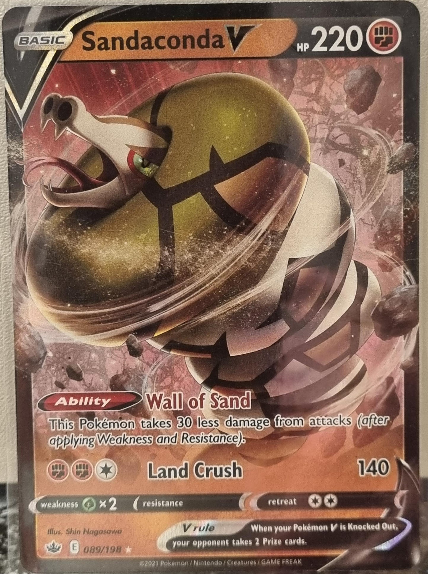 Sandaconda V - Chilling Reign (Ultra Rare) [CRE-089]