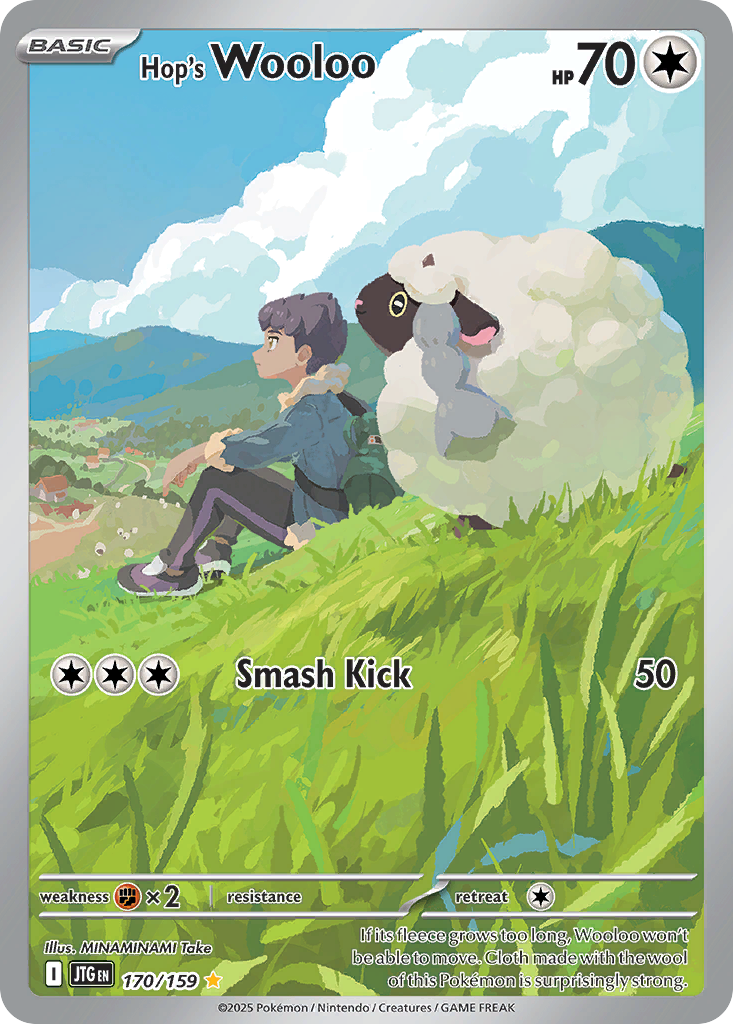 Hop's Wooloo - Journey Together (Illustration Rare) [JTG-170]