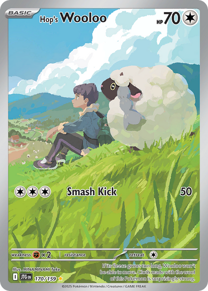 Hop's Wooloo - Journey Together (Illustration Rare) [JTG-170]