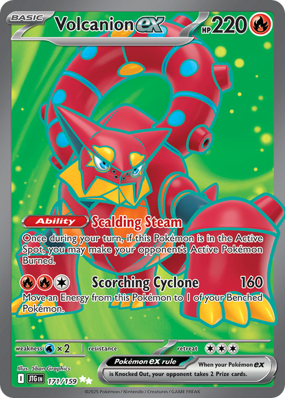 Volcanion ex - Journey Together (Ultra Rare) [JTG-171]