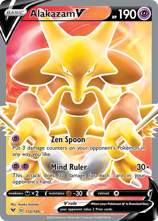 Alakazam V - Vivid Voltage (Ultra Rare) [VIV-172]