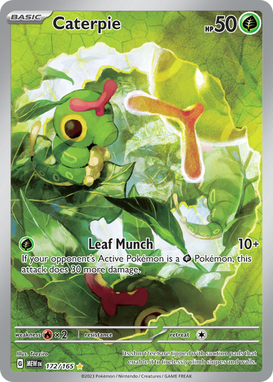 Caterpie - 151 (Illustration Rare) [MEW-172]