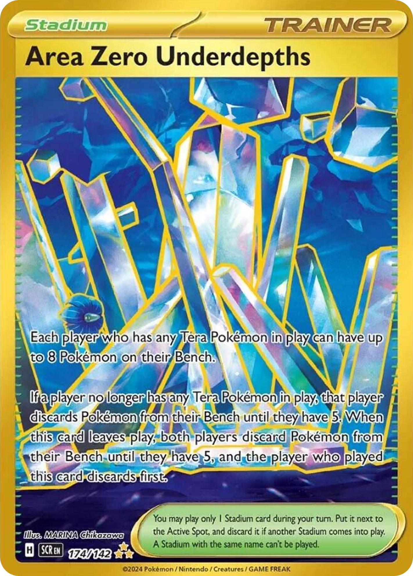 Area Zero Underdepths - Stellar Crown (Secret Rare) [SCR-174]