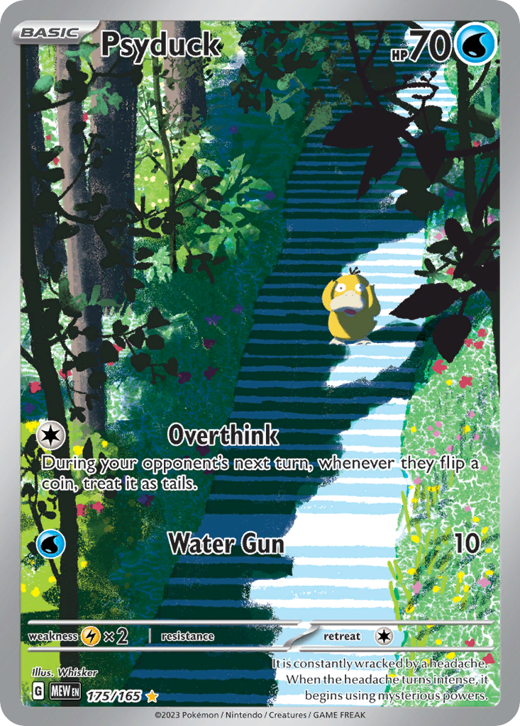 Psyduck - 151 (Illustration Rare) [MEW-175]