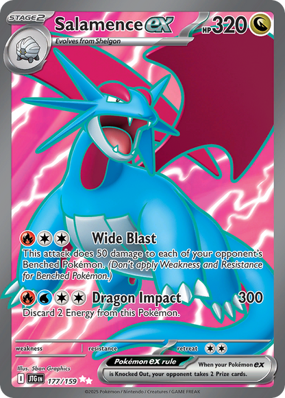 Salamence ex - Journey Together (Ultra Rare) [JTG-177]