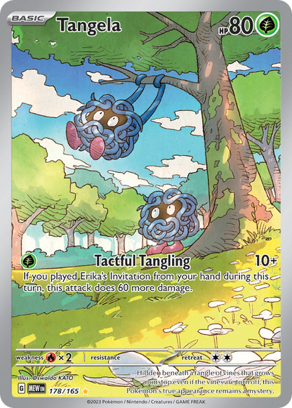 Tangela - 151 (Illustration Rare) [MEW-178]