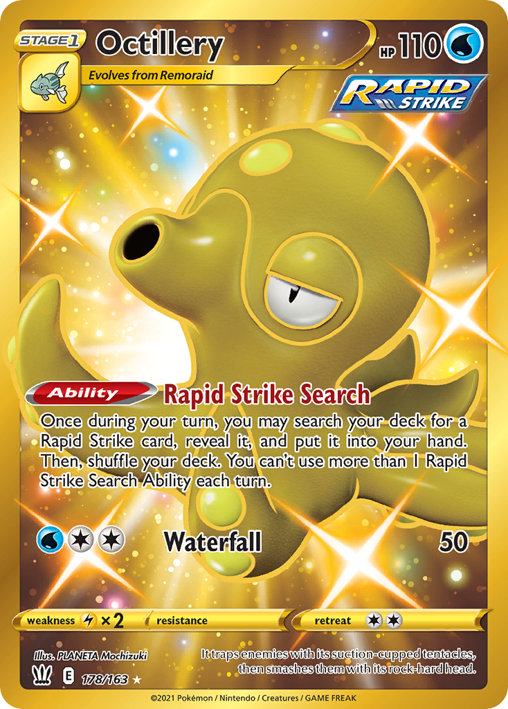 Octillery - Battle Styles (Secret Rare) [BST-178]
