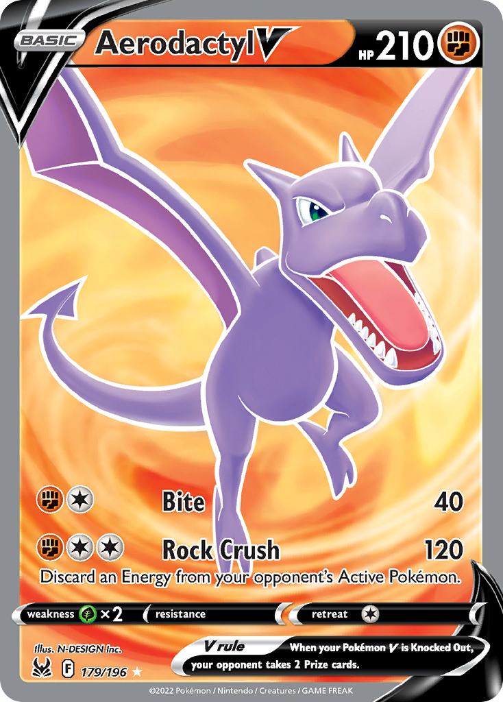Aerodactyl V - Lost Origin (Ultra Rare) [LOR-179]