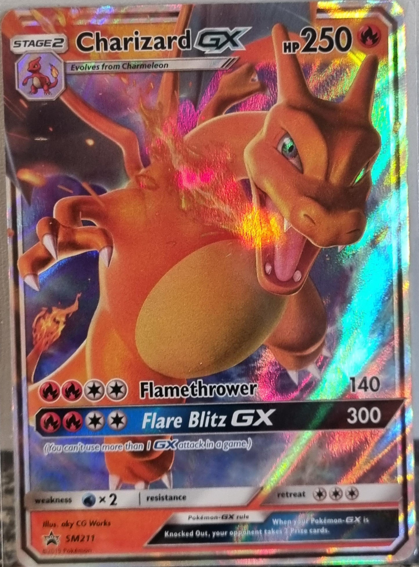 Charizard GX - SM Black Star Promos (Promo) [SM-211]