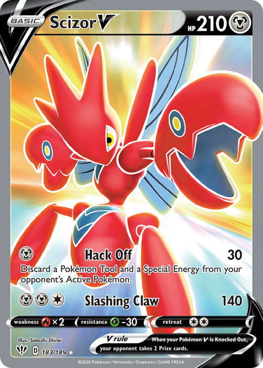 Scizor V - Darkness Ablaze (Ultra Rare) [DAA-183]