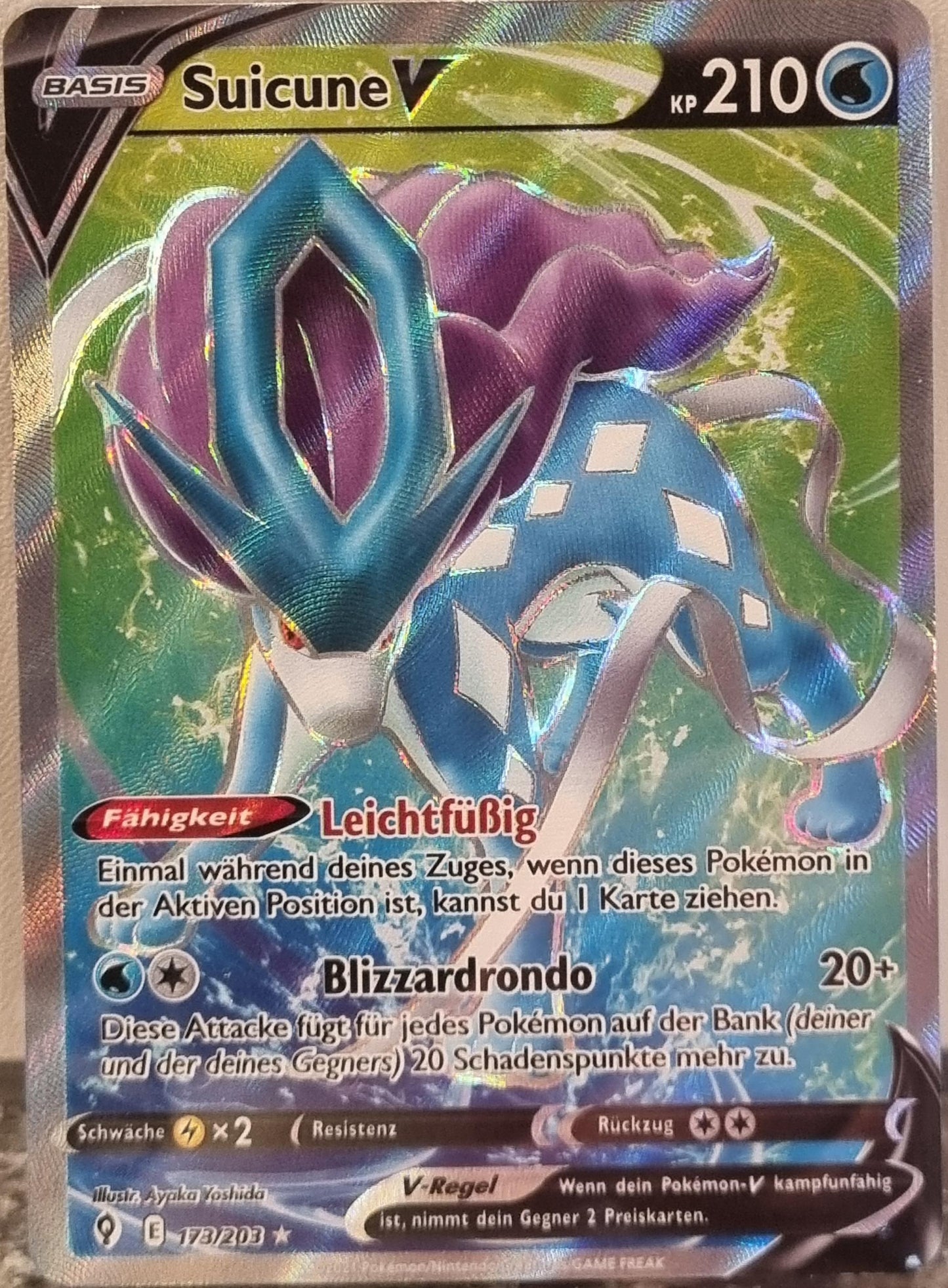 Suicune V - Evolving Skies (Ultra Rare) [EVS-173]