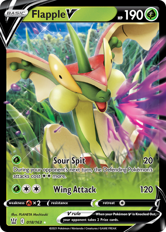 Flapple V - Battle Styles (Ultra Rare) [BST-18]