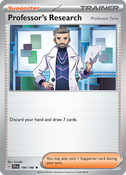 Professor's Research - Scarlet & Violet (Rare) [SVI-190]