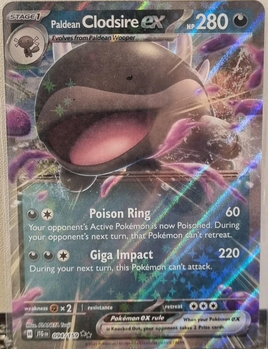 Paldean Clodsire ex - Journey Together (Double Rare) [JTG-094]