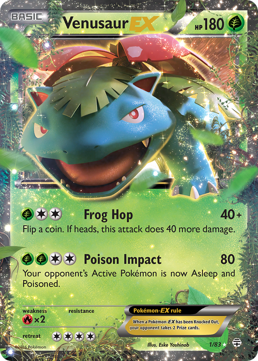 Venusaur EX - Generations (Ultra Rare) [GEN-1]
