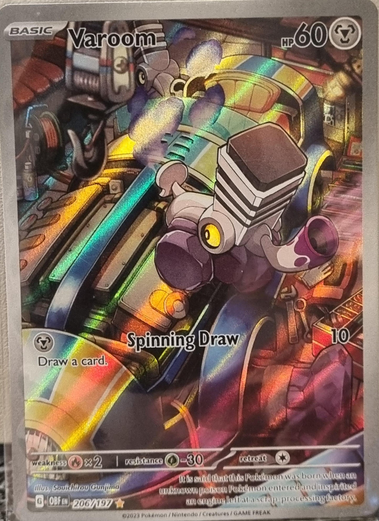 Varoom - Obsidian Flames (Illustration Rare) [OBF-206]