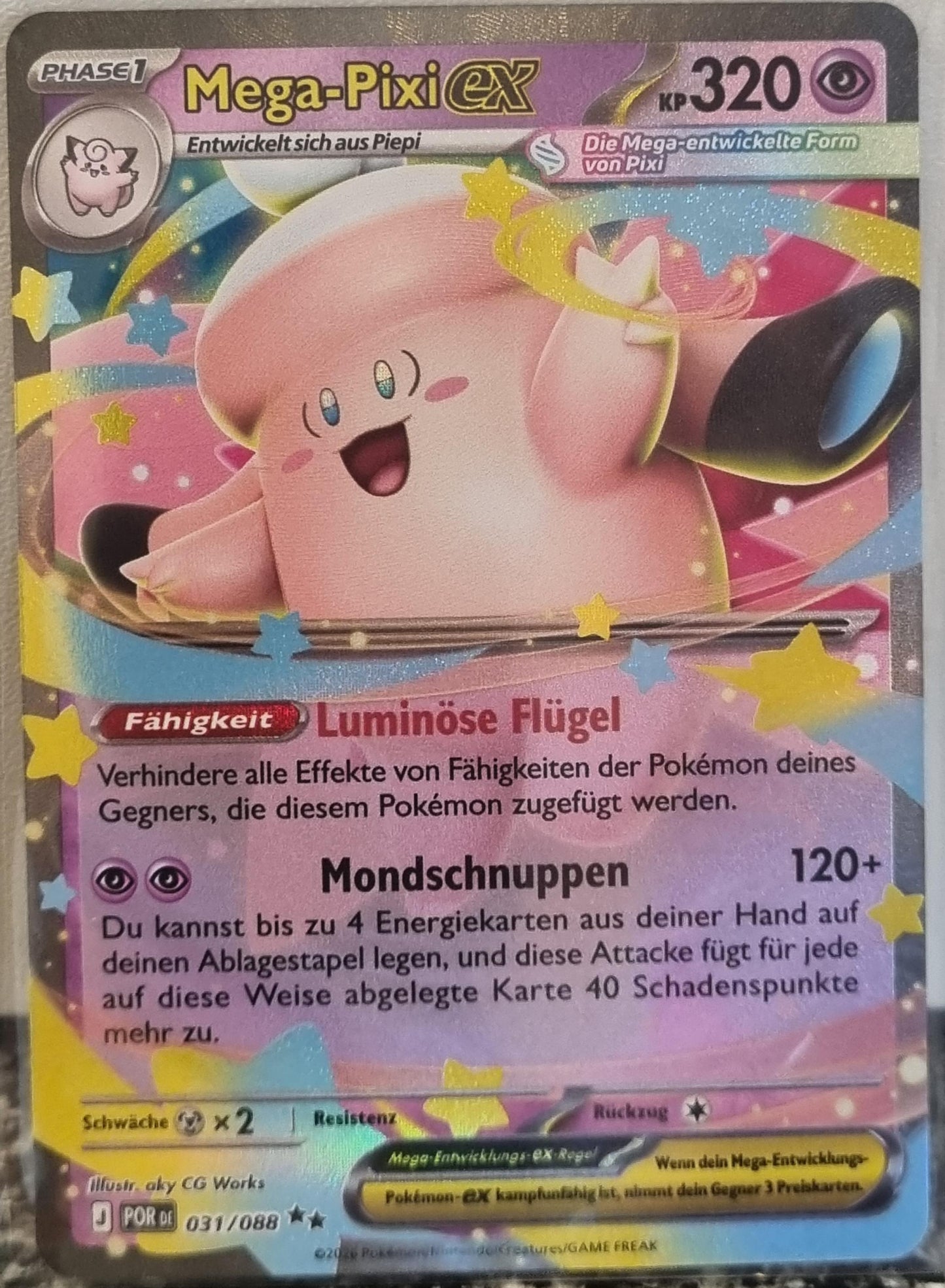 Mega Clefable ex - Perfect Order (Double Rare) [POR-031]