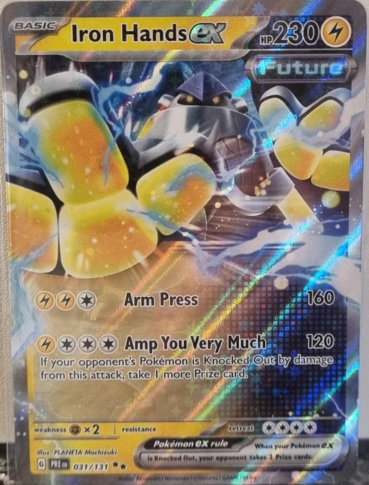 Iron Hands ex - Prismatic Evolutions (Double Rare) [PRE-031]