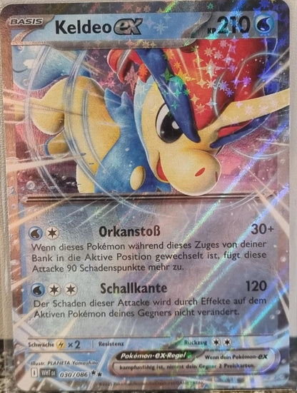 Keldeo ex - White Flare (Double Rare) [WHT-030]