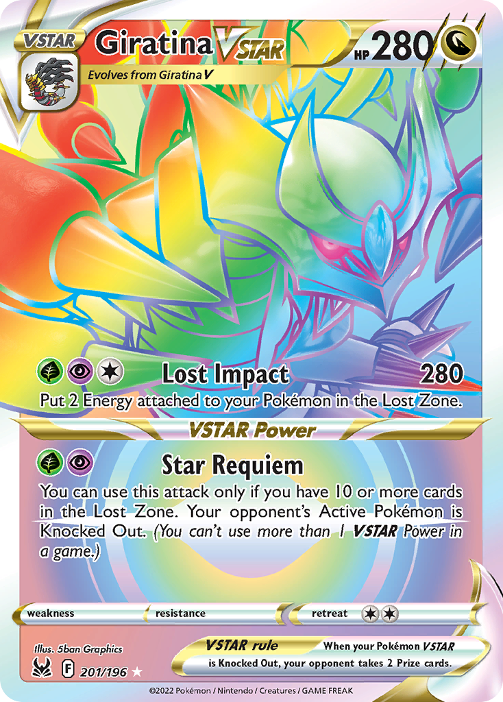 Giratina VSTAR - Lost Origin (Secret Rare) [LOR-201]