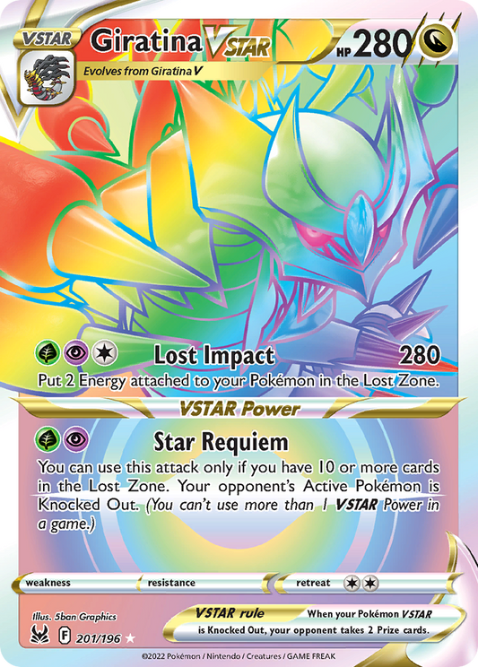 Giratina VSTAR - Lost Origin (Secret Rare) [LOR-201]