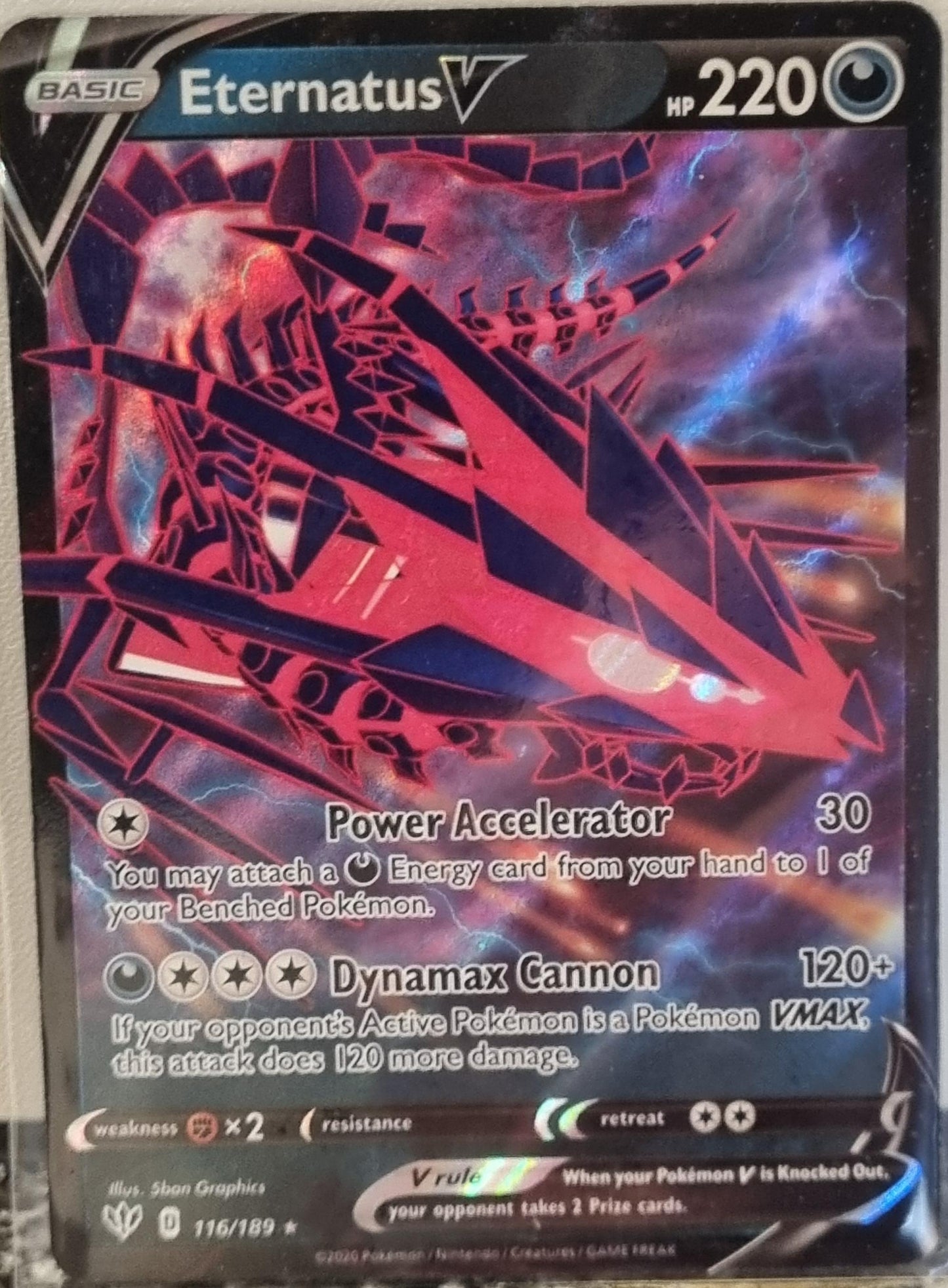 Eternatus V - Darkness Ablaze (Ultra Rare) [DAA-116]