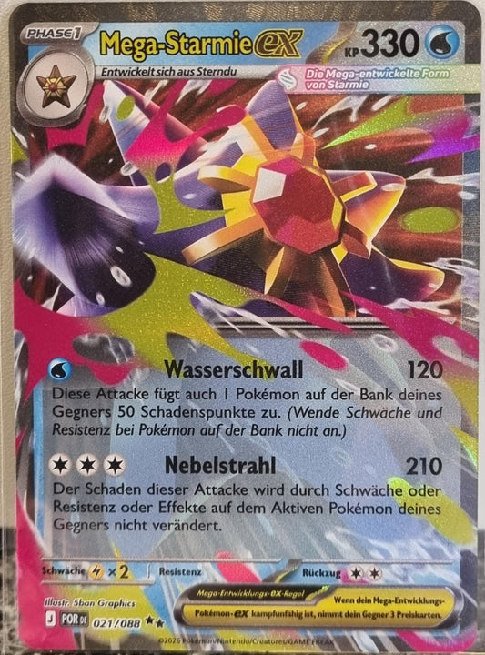 Mega Starmie ex - Perfect Order (Double Rare) [POR-021]