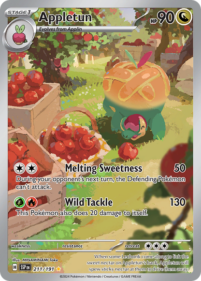 Appletun - Surging Sparks (Illustration Rare) [SSP-211]