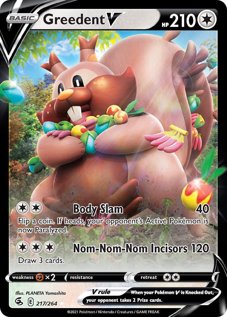 Greedent V - Fusion Strike (Ultra Rare) [FST-217]
