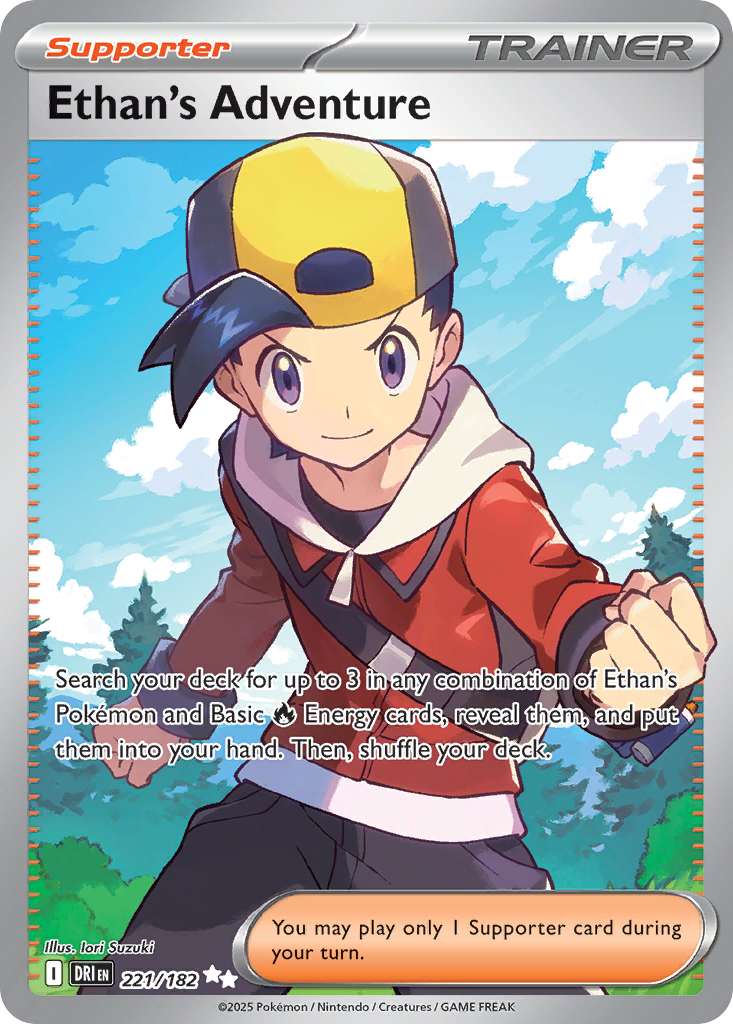 Ethan's Adventure - Destined Rivals (Ultra Rare) [DRI-221]