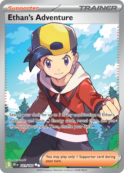 Ethan's Adventure - Destined Rivals (Ultra Rare) [DRI-221]