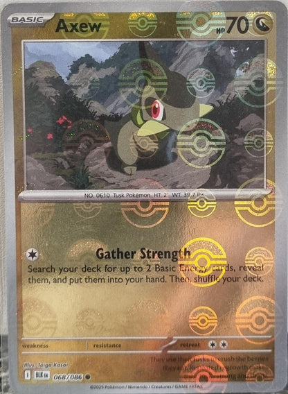 Axew - Black Bolt: Additionals (Common) [xBLK-068]