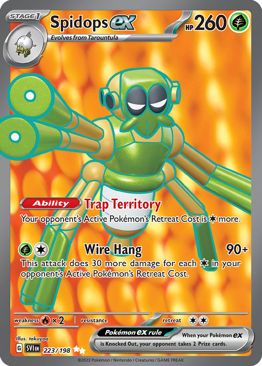 Spidops ex - Scarlet & Violet (Ultra Rare) [SVI-223]