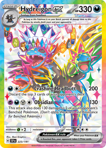 Hydreigon ex - Surging Sparks (Ultra Rare) [SSP-223]
