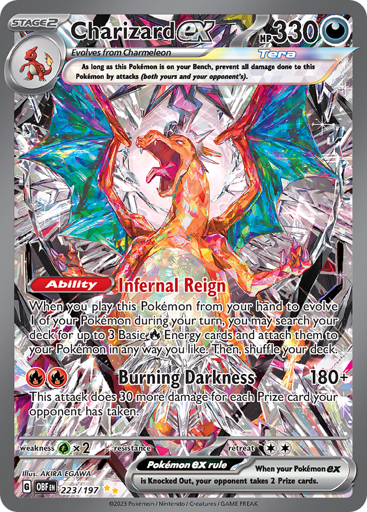 Charizard ex - Obsidian Flames (Special Illustration Rare) [OBF-223]