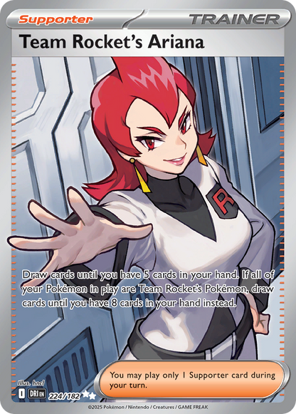 Team Rocket's Ariana - Destined Rivals (Ultra Rare) [DRI-224]