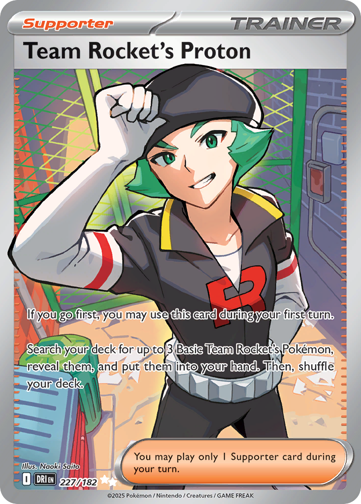 Team Rocket's Proton - Destined Rivals (Ultra Rare) [DRI-227]