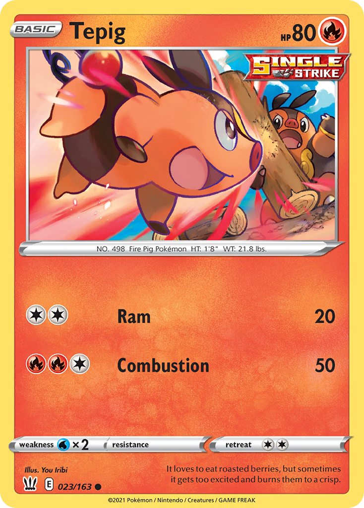 Tepig - Battle Styles (Promo) [BST-23]