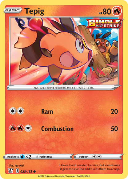 Tepig - Battle Styles (Promo) [BST-23]