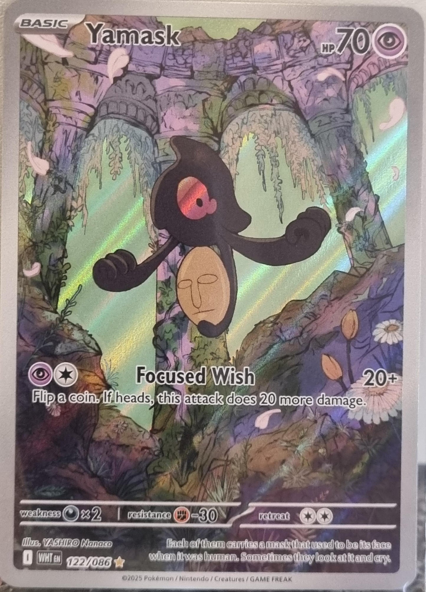 Yamask - White Flare (Illustration Rare) [WHT-122]