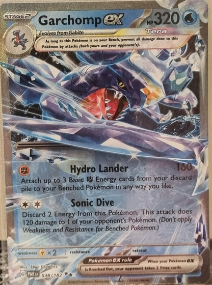 Garchomp ex - Paradox Rift (Double Rare) [PAR-038]