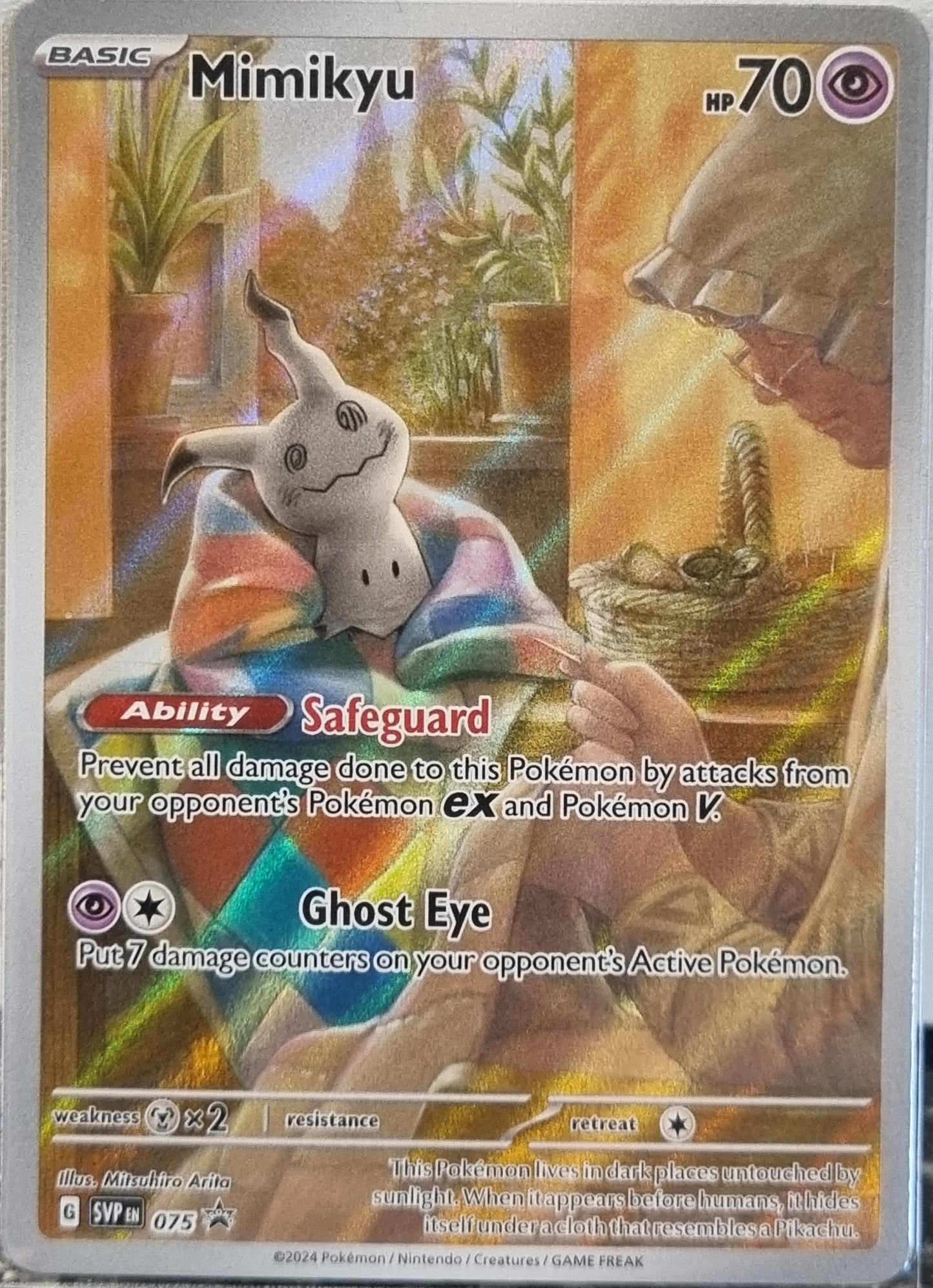 Mimikyu - SV Black Star Promos (Promo) [SVP-075]